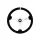 Steering wheel SLIDE 350mm offset:20mm Suede White