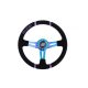 Steering wheel SLIDE 350mm offset:45mm Suede NeoChrome