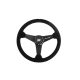 Steering wheel SLIDE 350mm offset:20mm Suede Black
