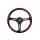 Steering wheel 350mm Wood Black
