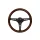 Steering wheel 350mm Wood Black