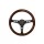 Steering wheel 350mm Wood Black
