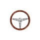 Steering wheel 380mm Wood