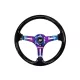 Steering wheel SLIDE 350mm offset:30mm NeoChrome Wood Black