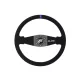 Steering wheel SLIDE 350mm offset:90mm Suede Purple Strip