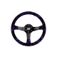 Steering wheel SLIDE 350mm offset:90mm Wood Hydrographics