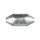 Stainless Steel Universal Catalyst with Metal Insert , FI 55, 1.6-2.0L, EURO 2, 100 CPSI