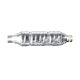 Stainless Steel Universal Catalyst with Ceramic Insert , FI 60, 0.7-2.2L, EURO 2, 100 CPSI