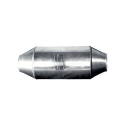  Stainless Steel Universal Catalyst with Ceramic Insert , FI 55, 3.0-5.0L, EURO 3, 100 CPSI