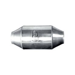   Stainless Steel Universal Catalyst with Ceramic Insert , FI 55, 2.0-3.0L, EURO 2, 200 CPSI