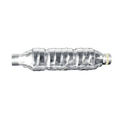   Stainless Steel Universal Catalyst with Ceramic Insert , FI 60, 0.7-2.2L, EURO 2, 200 CPSI