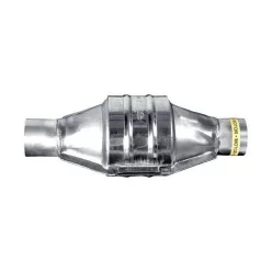   Stainless Steel Universal Catalyst with Ceramic Insert , FI 45, 0.7-1.2L, EURO 2, 200 CPSI