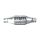 Stainless Steel Universal Catalyst with Metal Insert , FI 55, 1.6-3.0L, EURO 3, 400 CPSI
