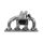 Exhaust manifold HONDA CIVIC D-seria TURBO