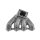 Exhaust Manifold Honda B-series TopMount