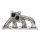 Exhaust manifold MITSUBISHI LANCER EVO X Steel