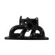 Exhaust Manifold Mitsubishi Lancer EVO 7-9 Black Steel