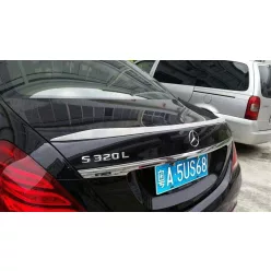 Spoiler Cap - Mercedes-Benz S W222 2013+ glass