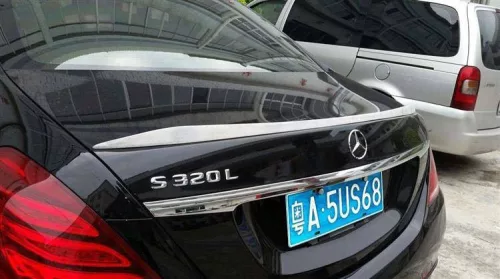 Spoiler Cap - Mercedes-Benz S W222 2013+ glass