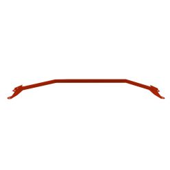 Front upper strut bar Citroen C2 VTS VTR HDI Red