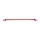Rear upper strut bar Honda Civic V VI CRX Del Sol Red