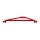 Front upper strut bar Honda Civic V VI CRX Del Sol 3 punktowa Red