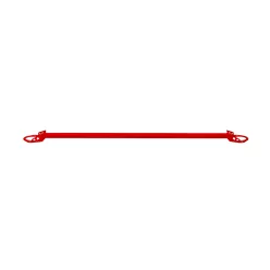 Rear upper strut bar Honda Civic 87-91 CRX II Red