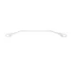 Front upper strut bar Honda Civic V VI CRX Del Sol White