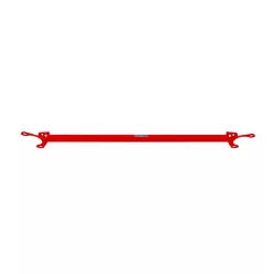 Rear upper strut bar Honda Prelude IV 4 Red