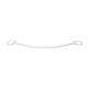 Front upper strut bar Opel Astra F White