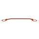Front upper strut bar VW Golf 2 Red