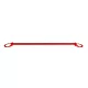 Rear upper strut bar VW Golf 2 Red