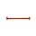 Rear lower strut bar Honda Civic VI Red