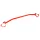 Front upper strut bar Honda Civic X 1.0 Red