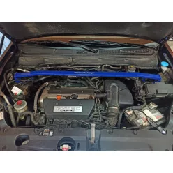 Front upper strut bar Honda CR-V 2 II Red