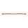 Rear upper strut bar Honda Prelude II 2 Red