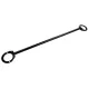 Rear upper strut bar Mazda 323 1989-1994 Black