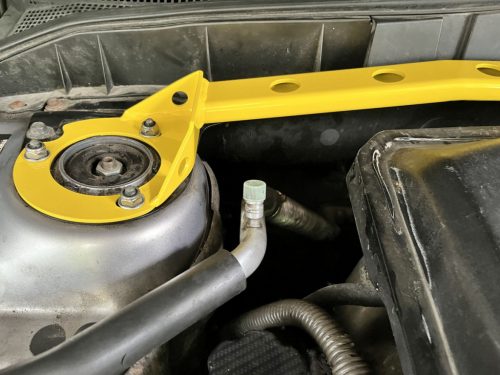 Front upper strut bar Mazda 6 MPS Black