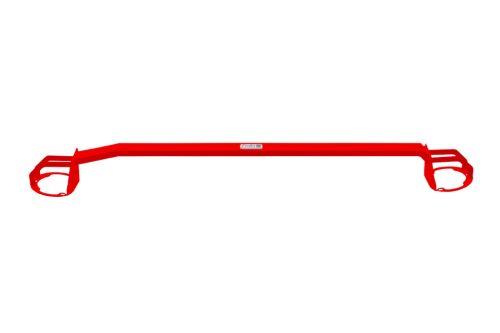 Front upper strut bar Mercedes W124 Red