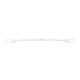 Front upper strut bar MG ZR Rover 25 White