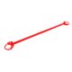 Rear upper strut bar MG ZR Rover 25 Red