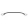 Front upper strut bar Subaru Legacy 4 03-09 Black