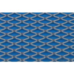 ALU mesh grill Diamond Silver 120x20cm 12x7mm