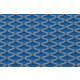 ALU mesh grill Diamond Silver 120x20cm 12x7mm