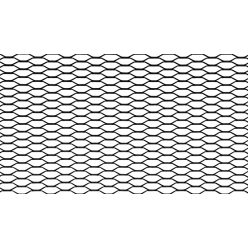 ALU mesh grill Diamond Honey Comb Black 100*33cm 16*12mm