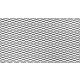 ALU mesh grill Honey Comb Black 100*33cm 20*8mm