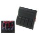 Switch 12/24V IP68 ON-OFFx4, 4xB 2x5A 1x10A 1x15A