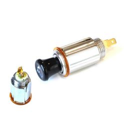Lighter socket, lighter