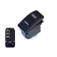 Switch ON-OFF-ON 4PIN Blue