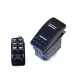 Switch ON-OFF-ON 7PIN Blue